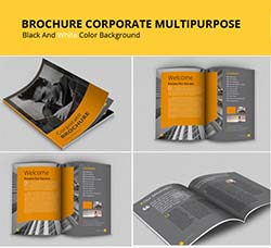 indesign模板－精美的商业画册(通用型)：Brochure Corporate Multipurpose